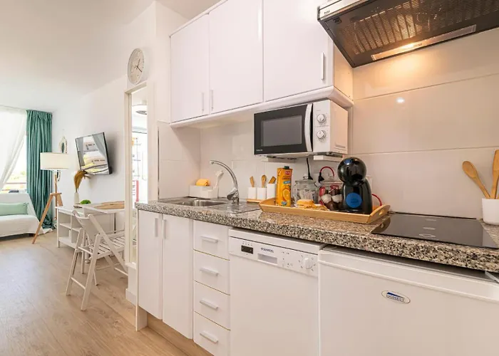 Sea Views Estudio Olimpia Azalez In Near The * Costa Adeje (Tenerife)